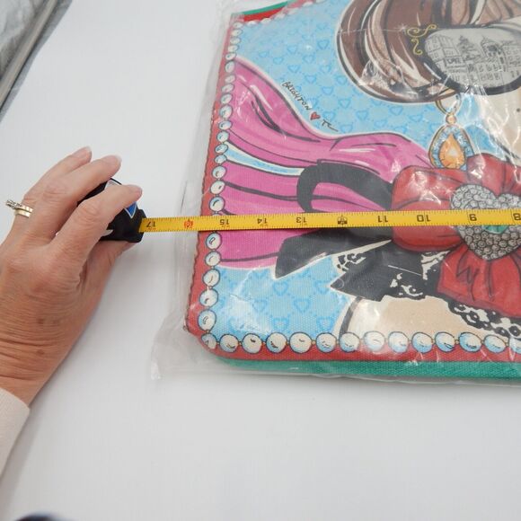 Brighton Sparkle And Shine Tote Bag Canvas Tom Clancy Design Love Shopping NWT - Picture 12 of 14